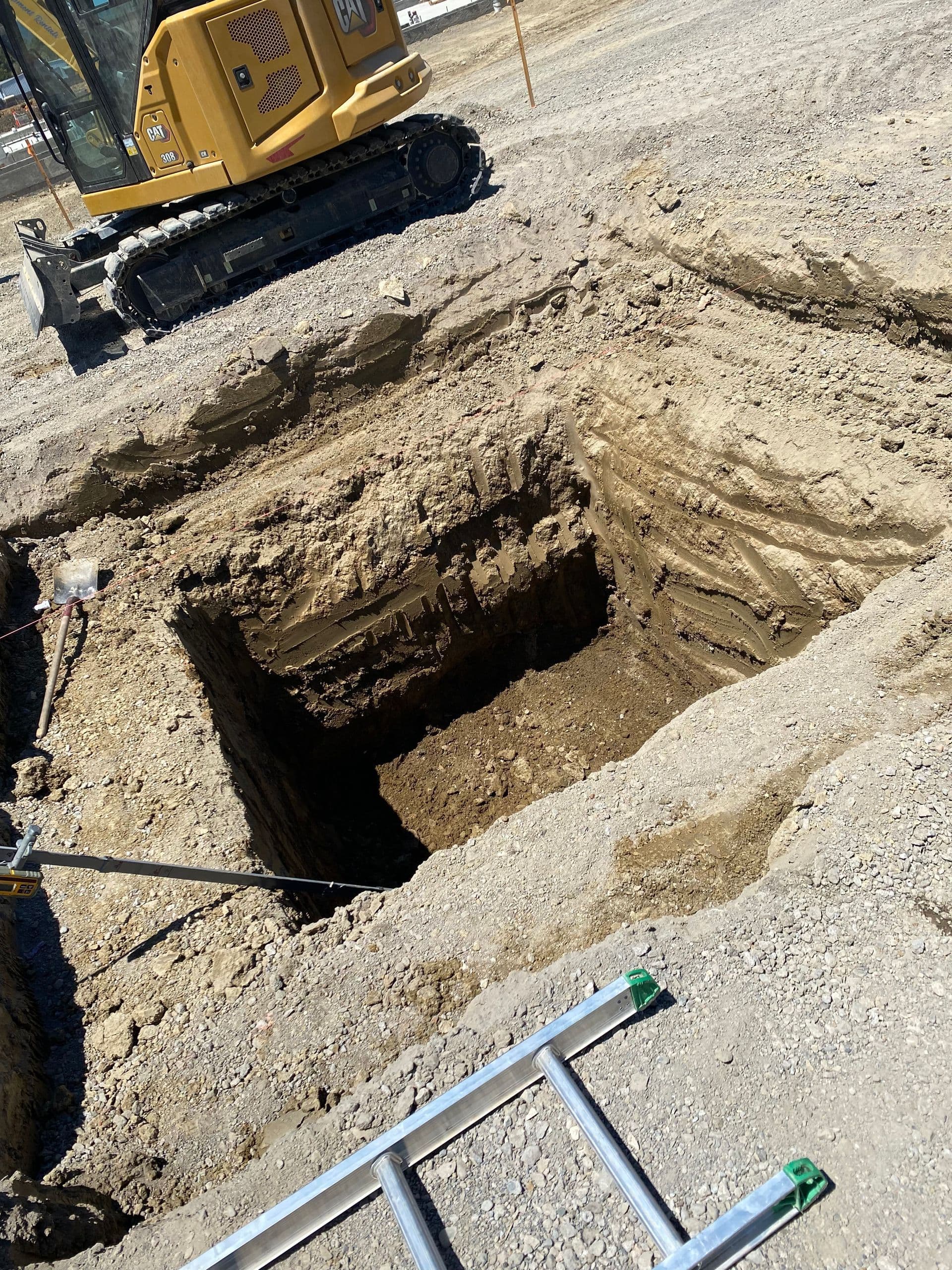 Equipment on site