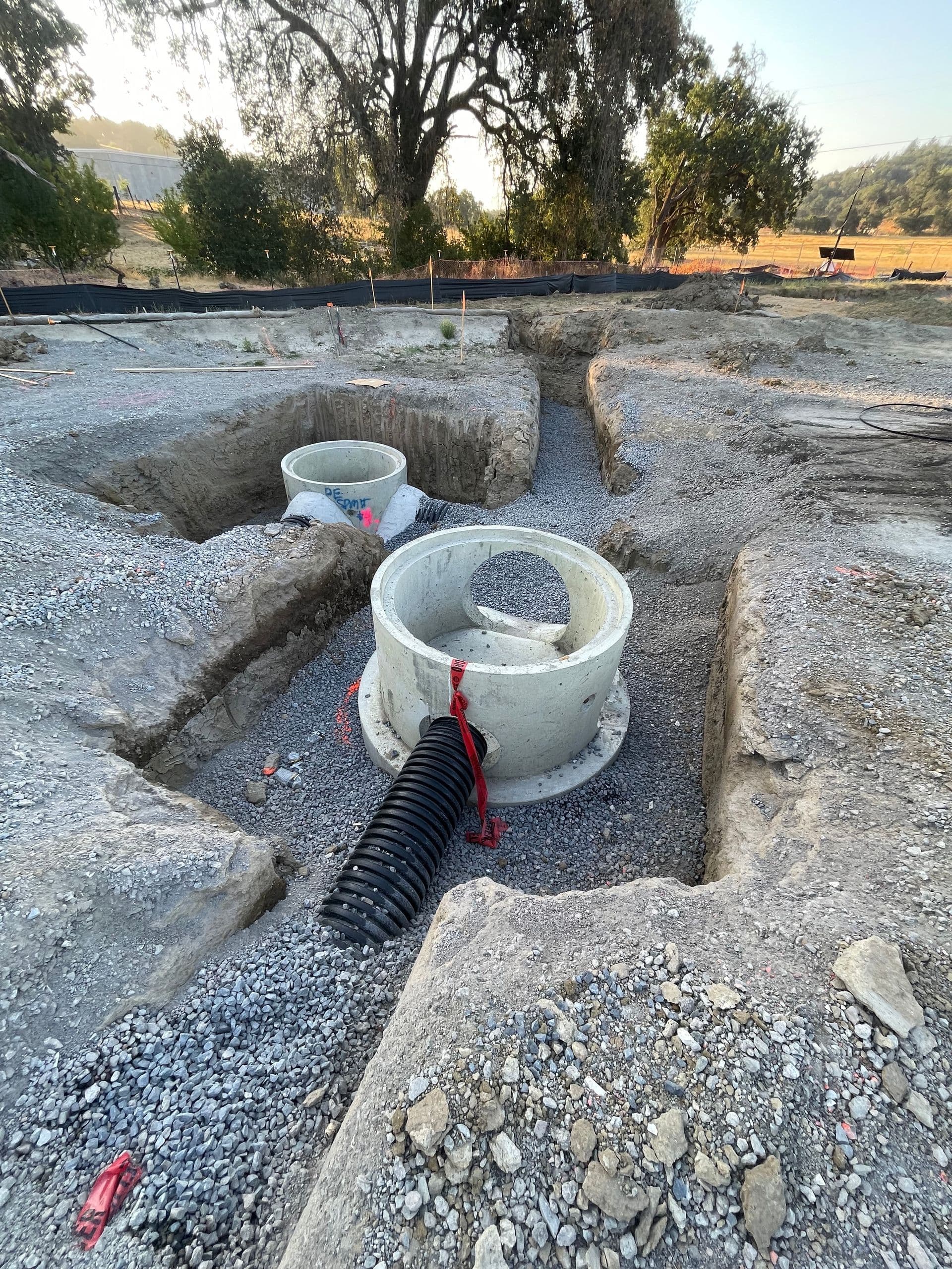 Storm drain connection