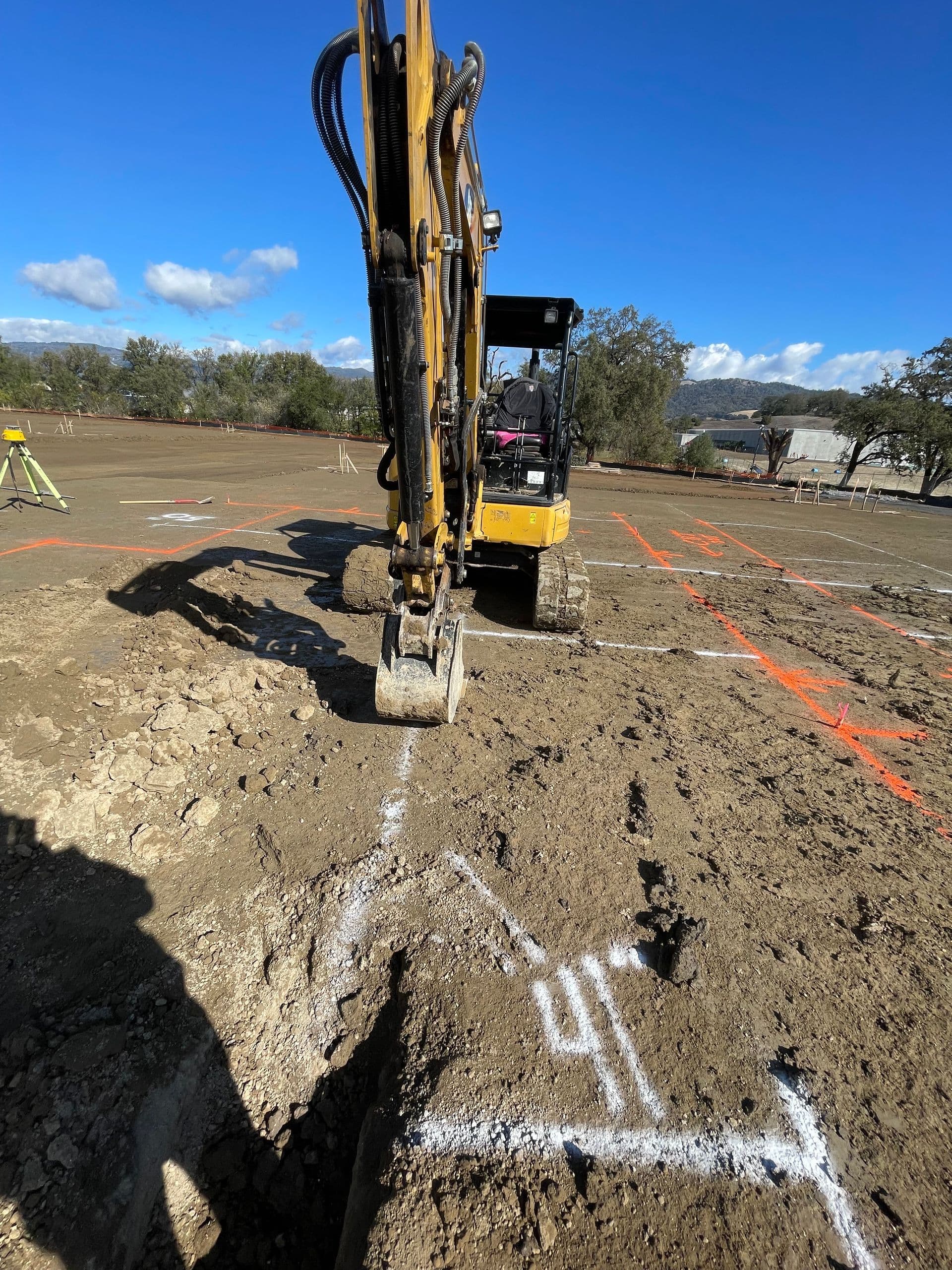 Foundation work in progress