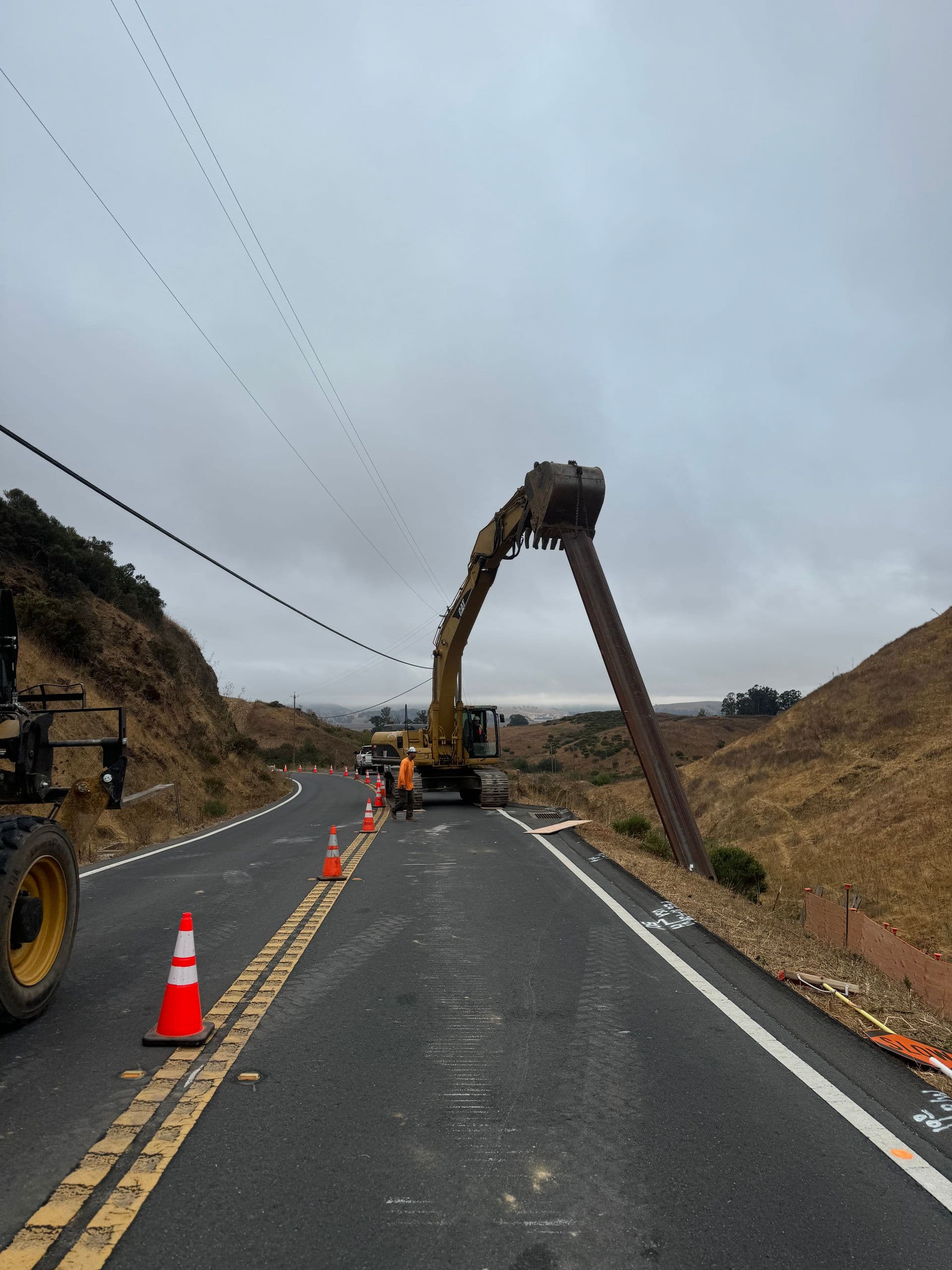 Drainage installation