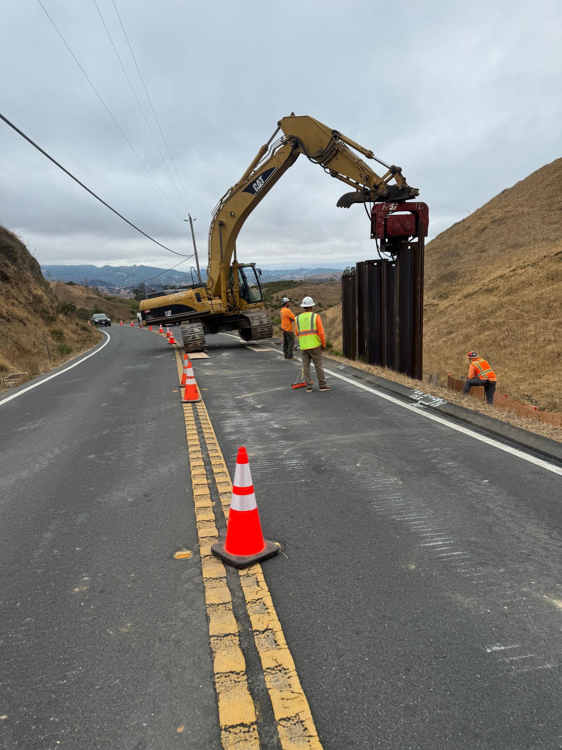 Highway repair detail