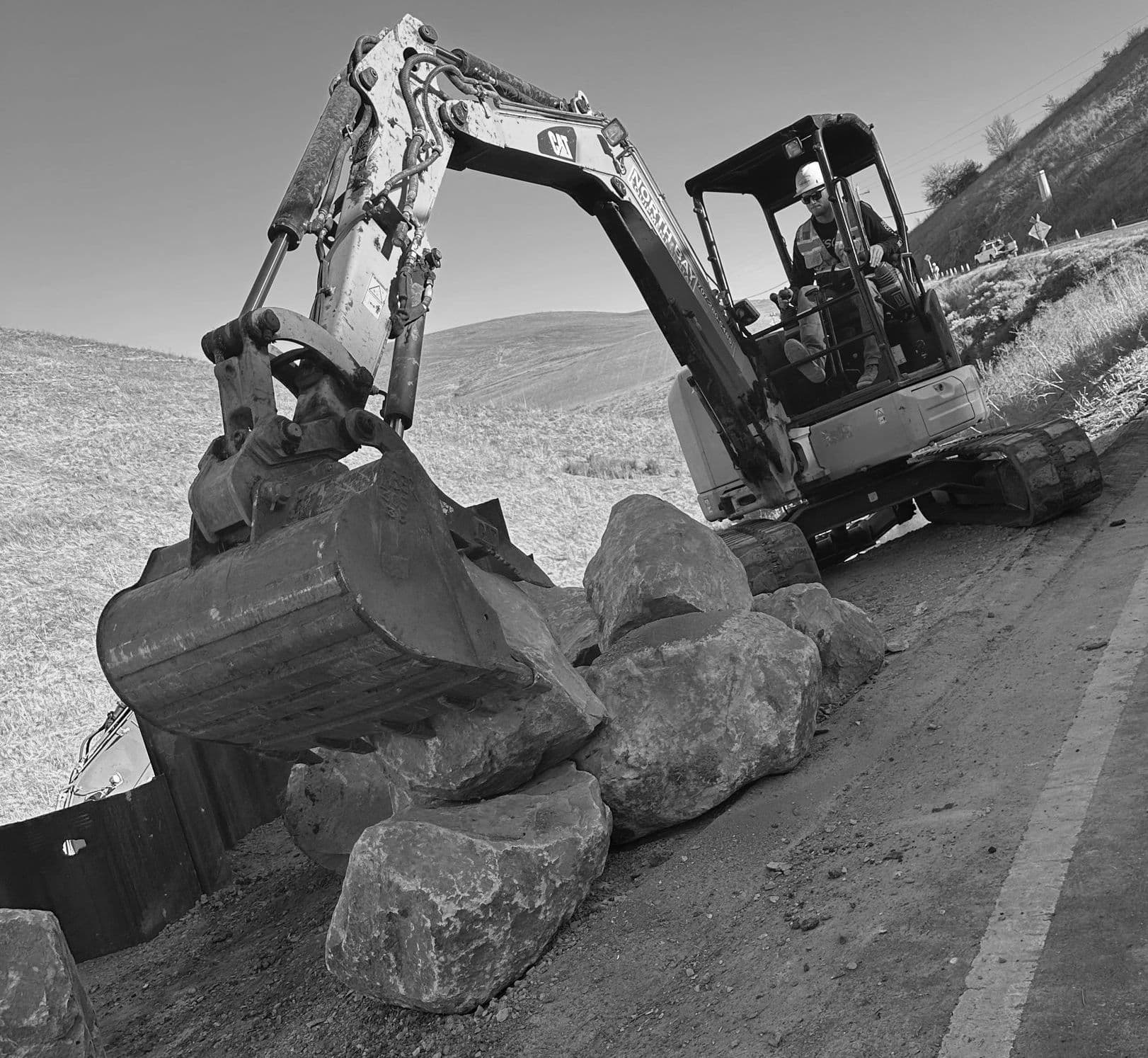 Retaining structure installation