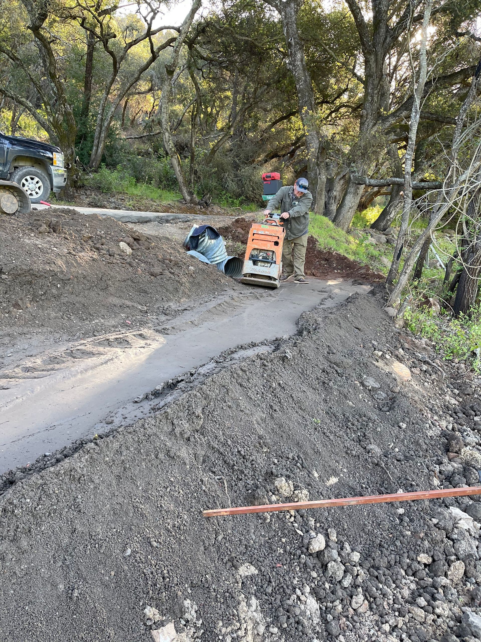 New culvert installation