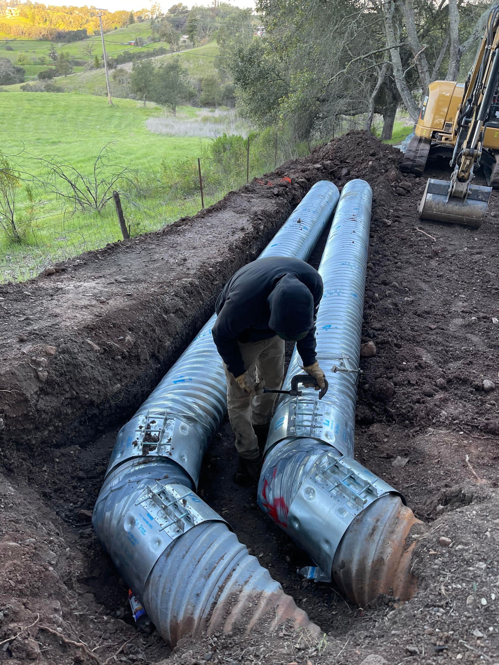 Pipe placement