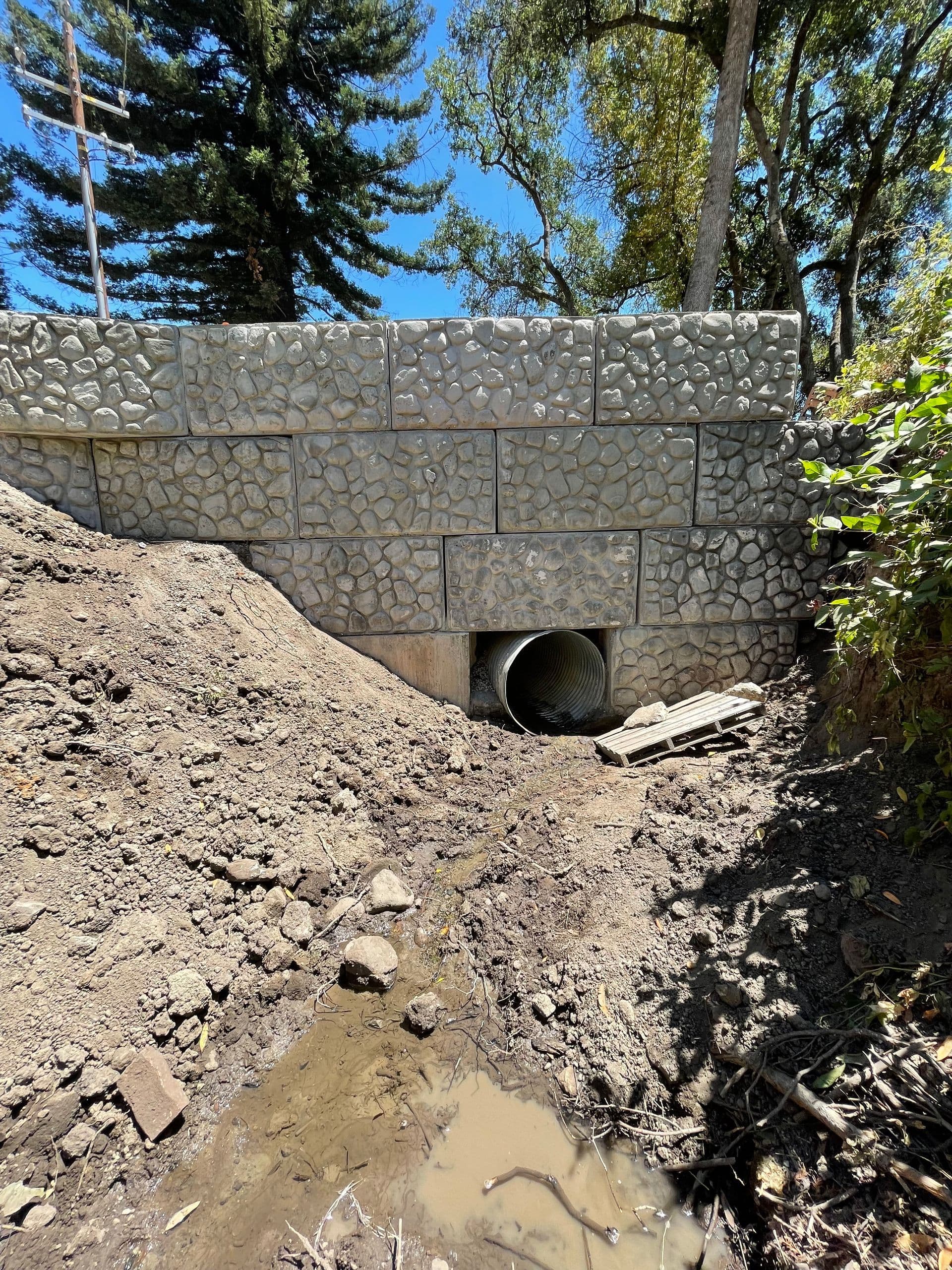 Finished road repair