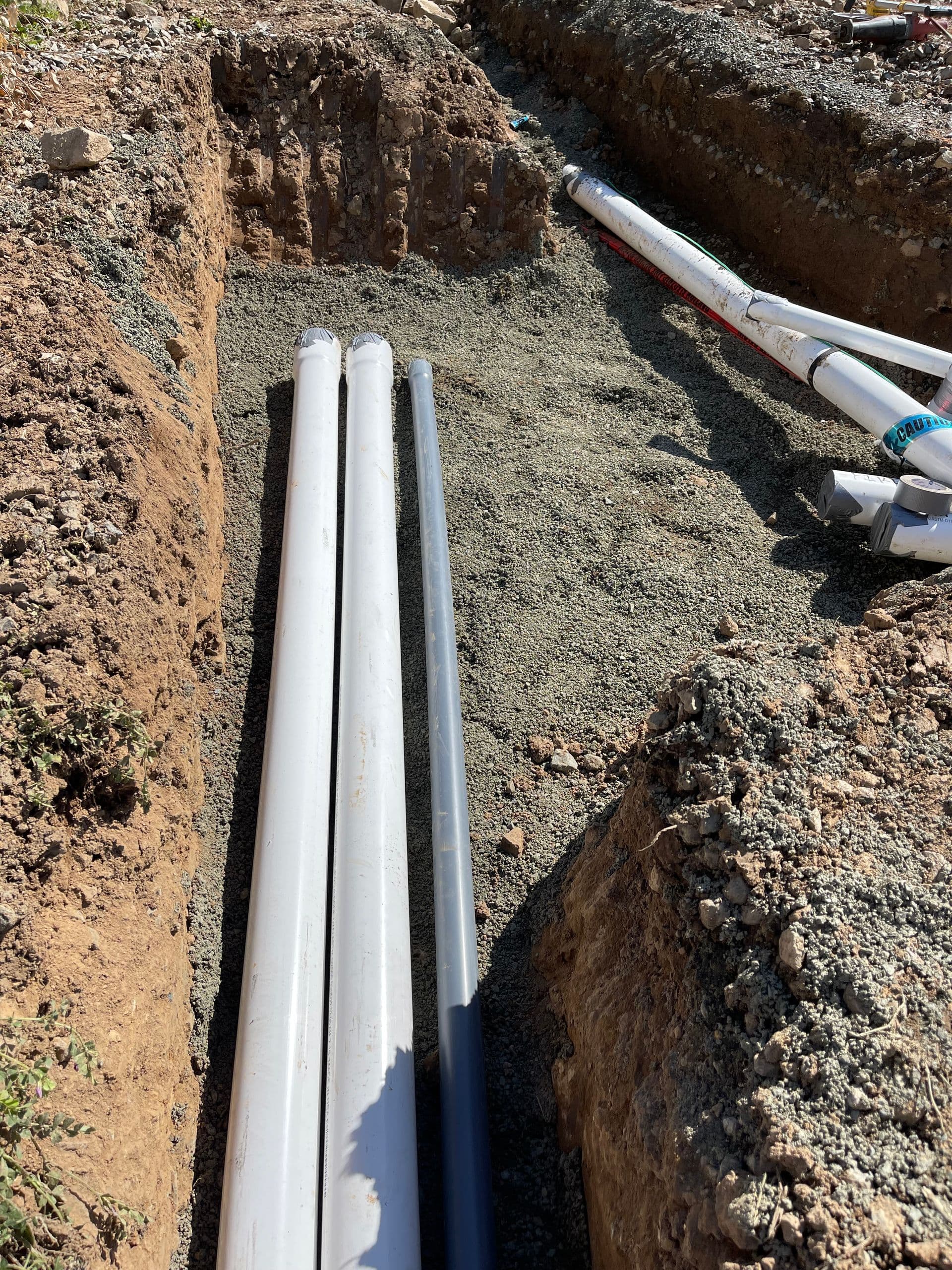 Pipeline route progress