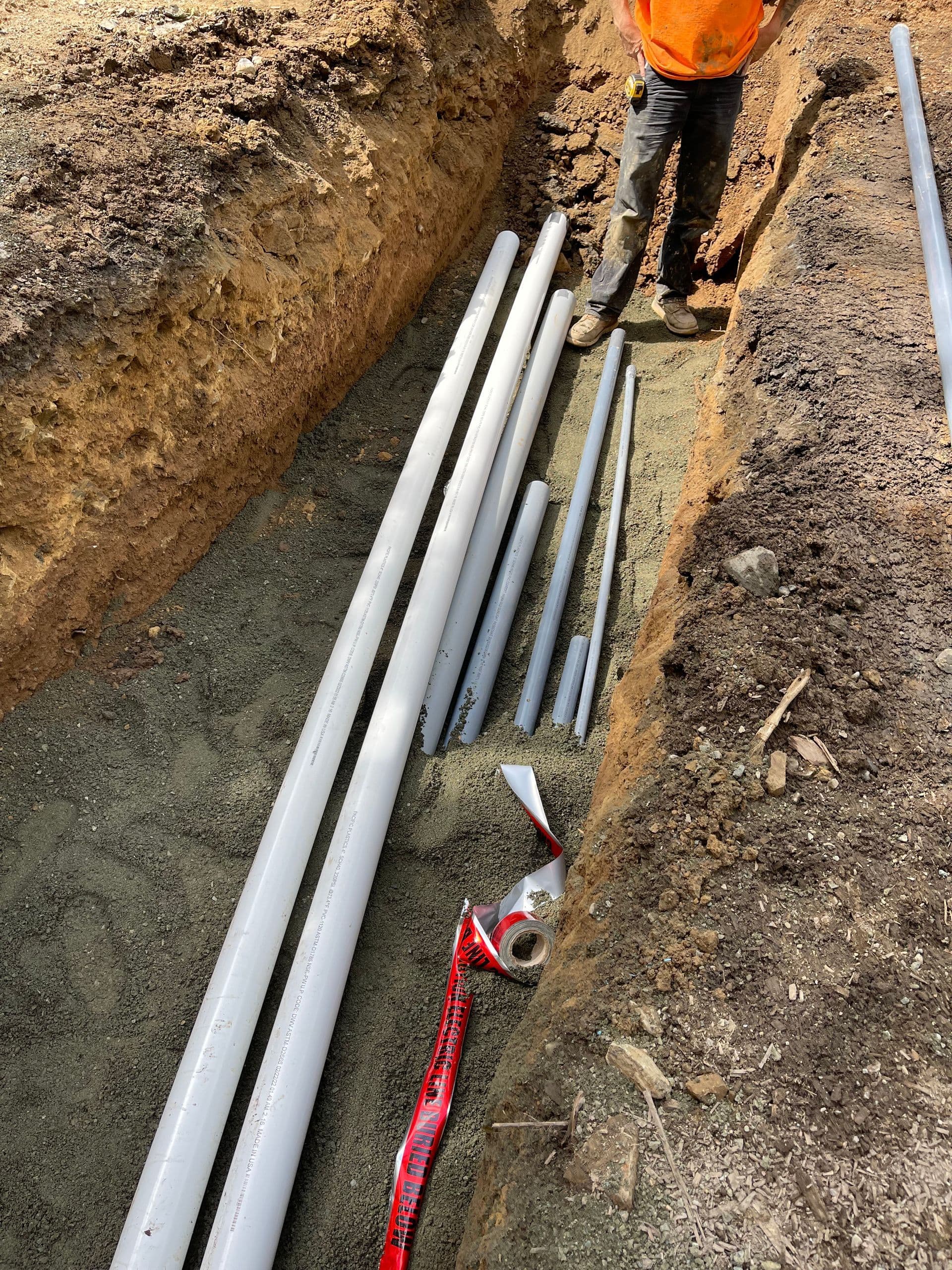 Pipeline crossing detail