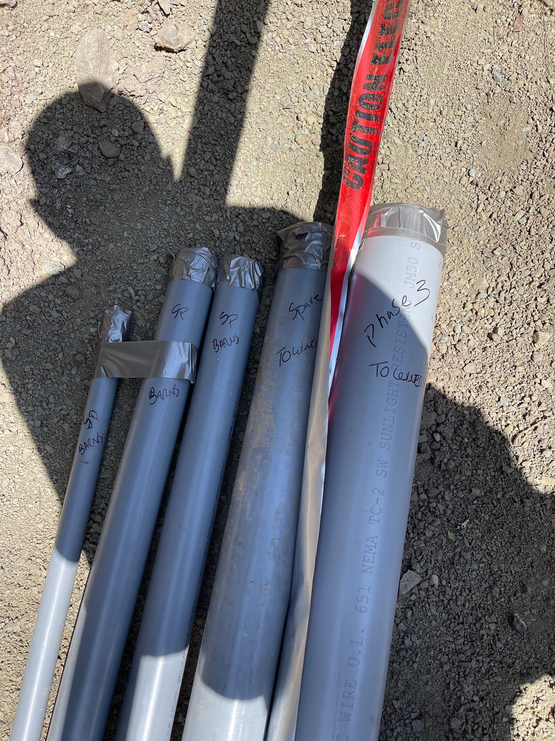 Electrical conduit run