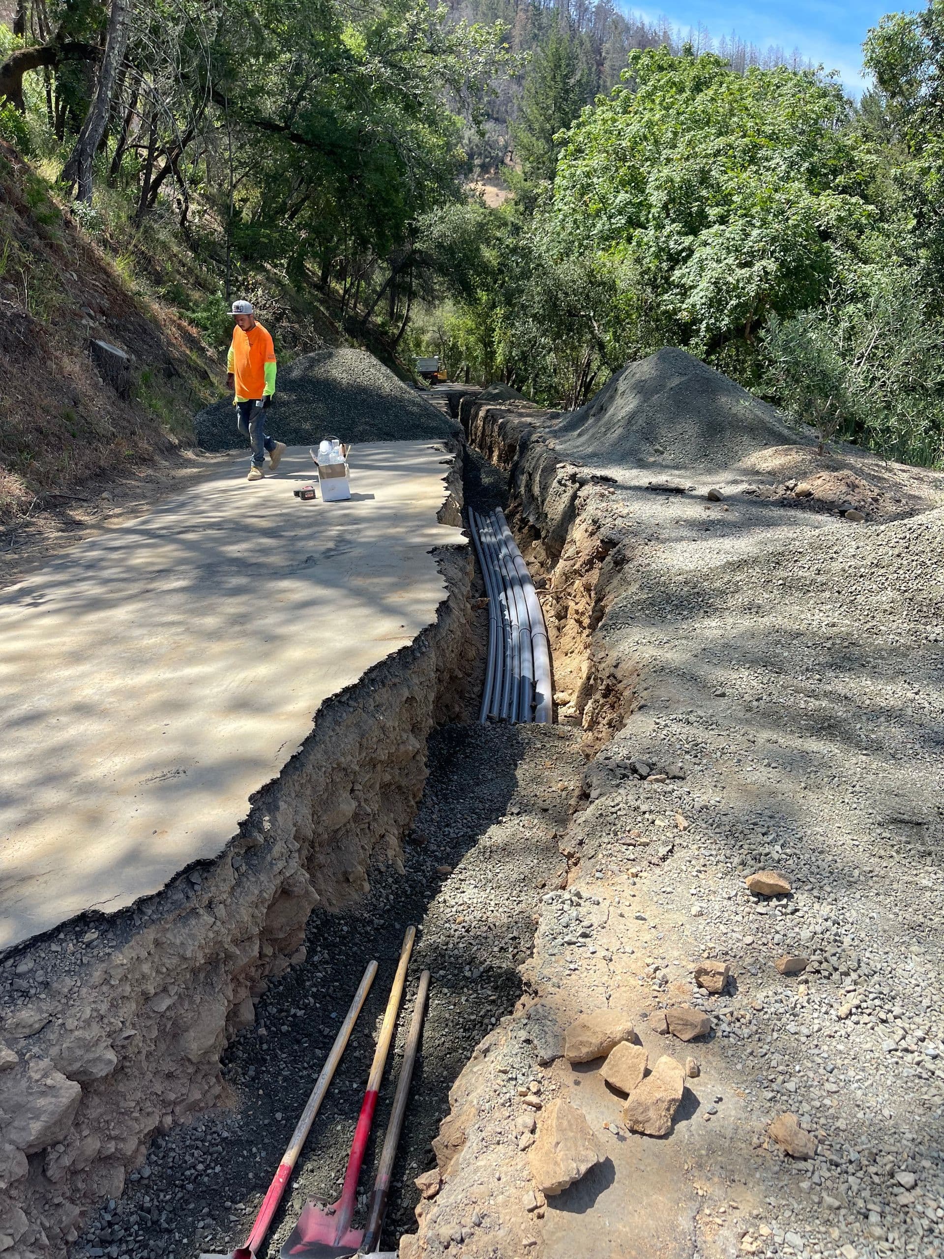 Finished ranch pipeline