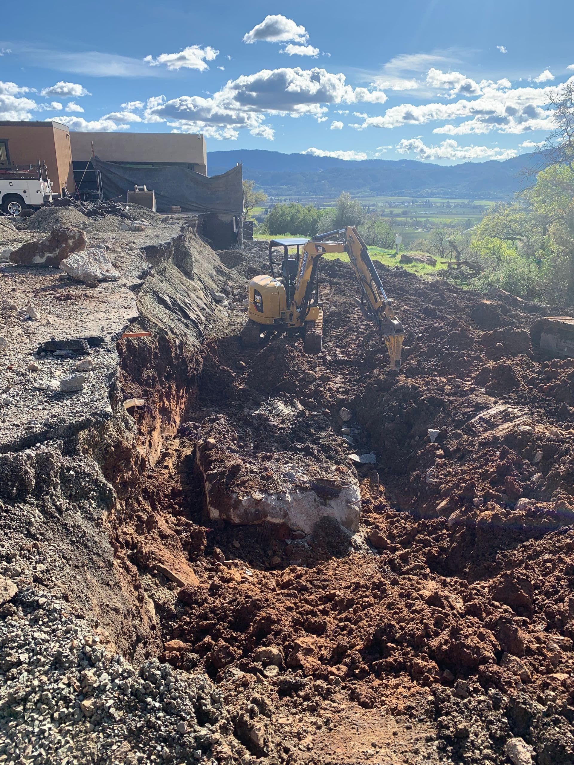 Excavation work