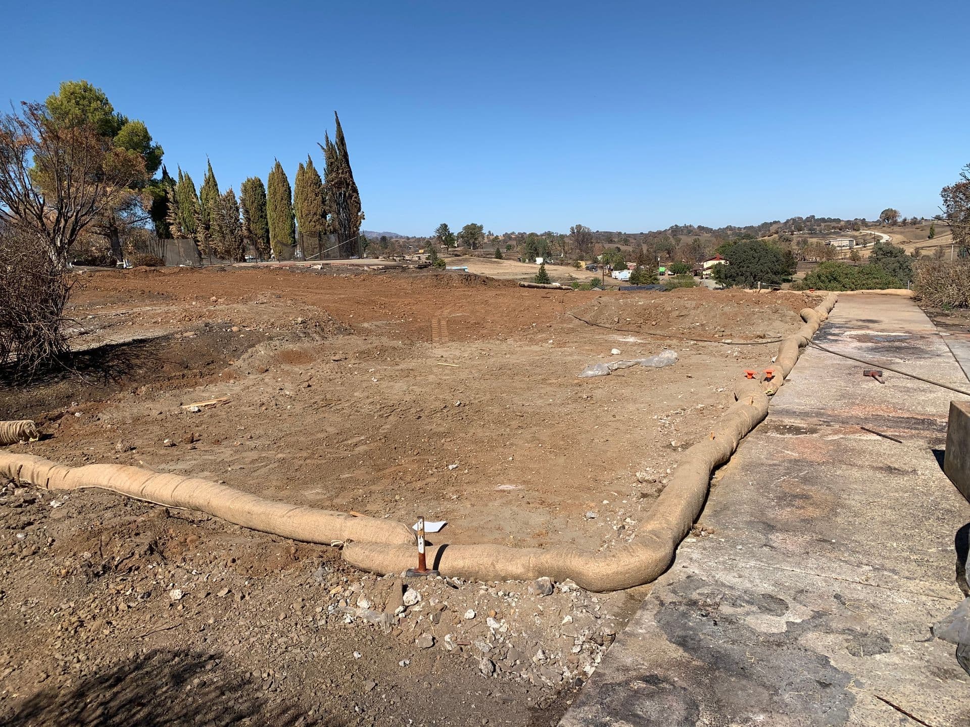 Site clearing