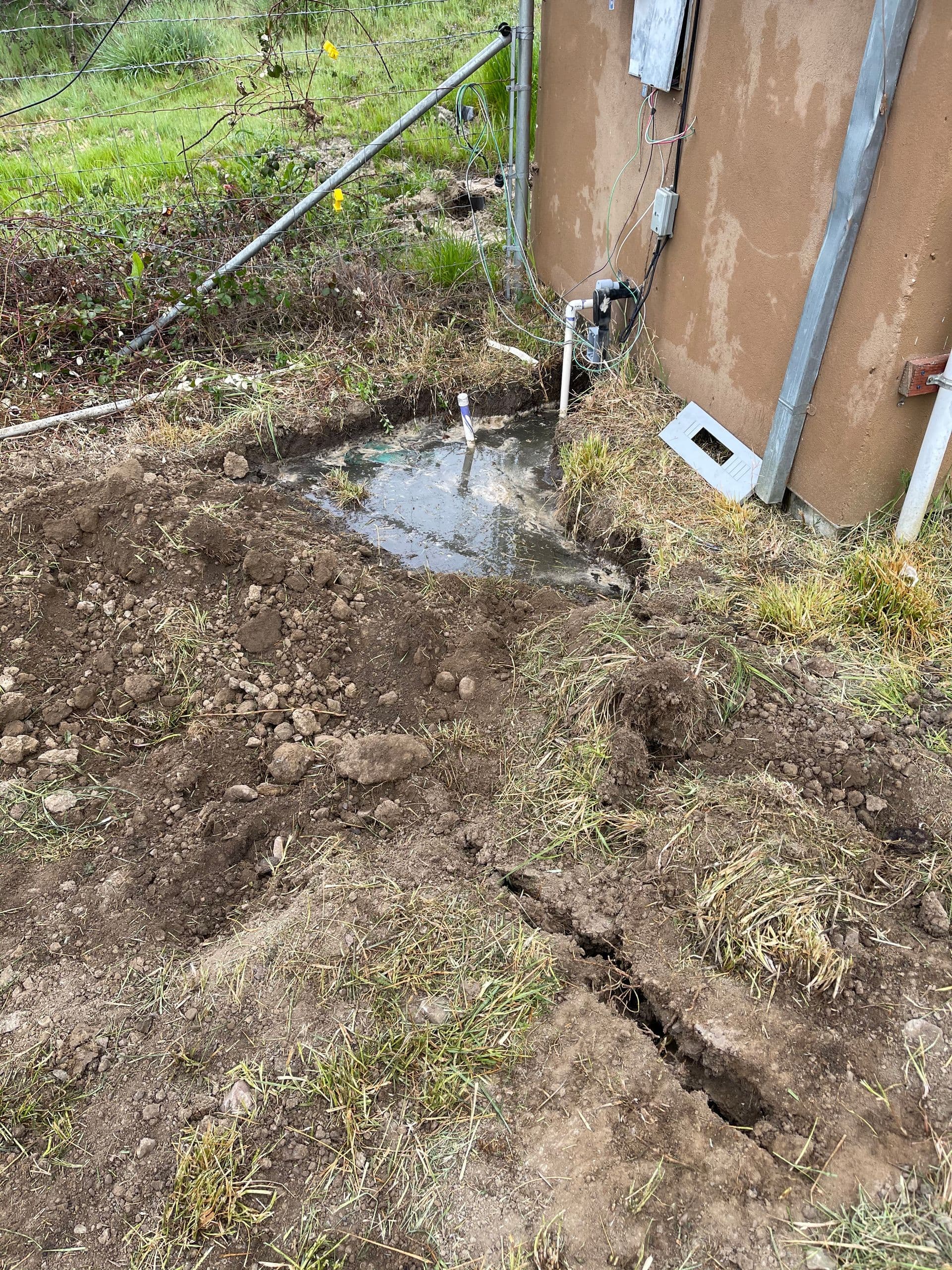 Trench digging