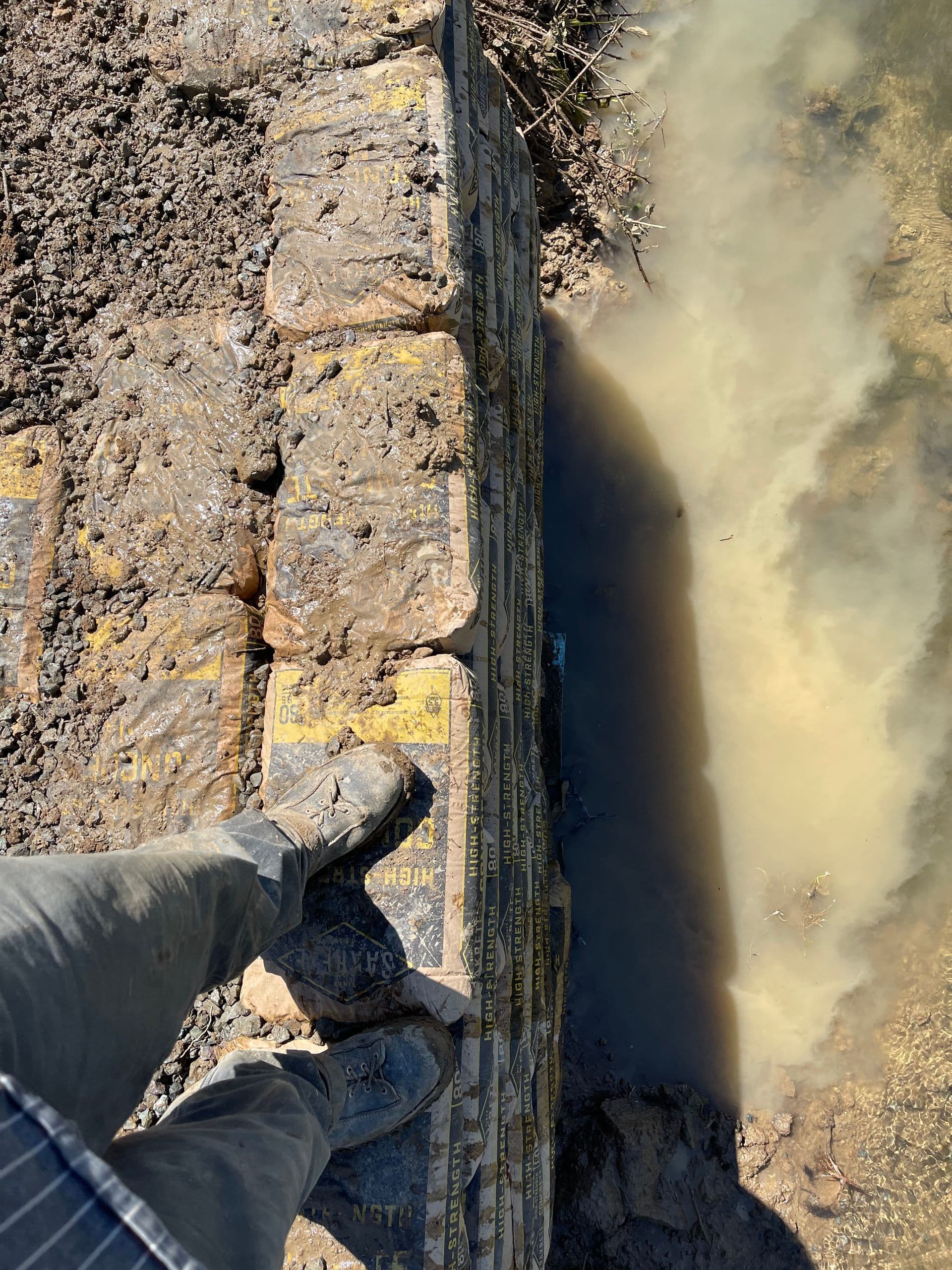 Water flow testing