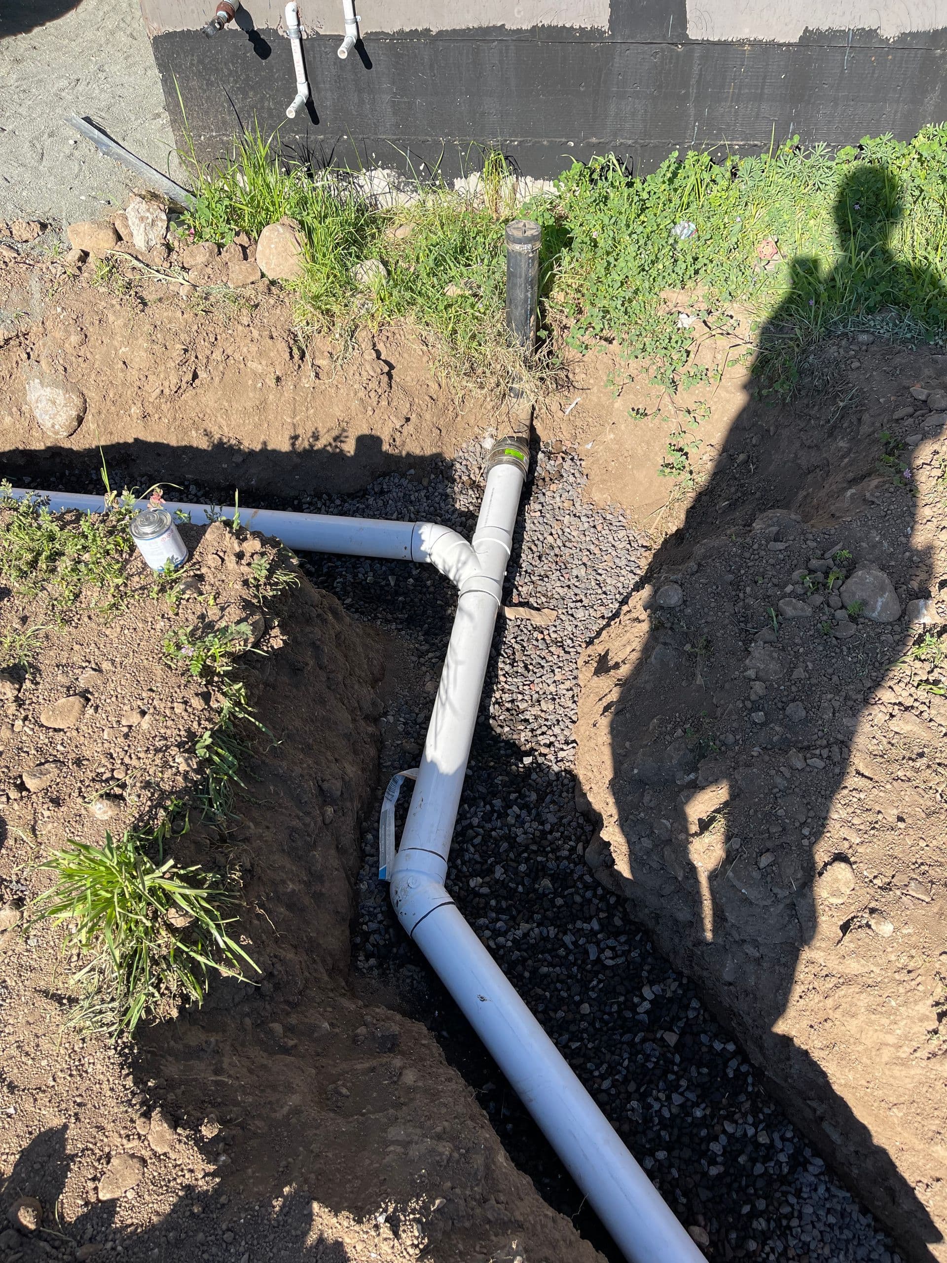 Septic tank installation