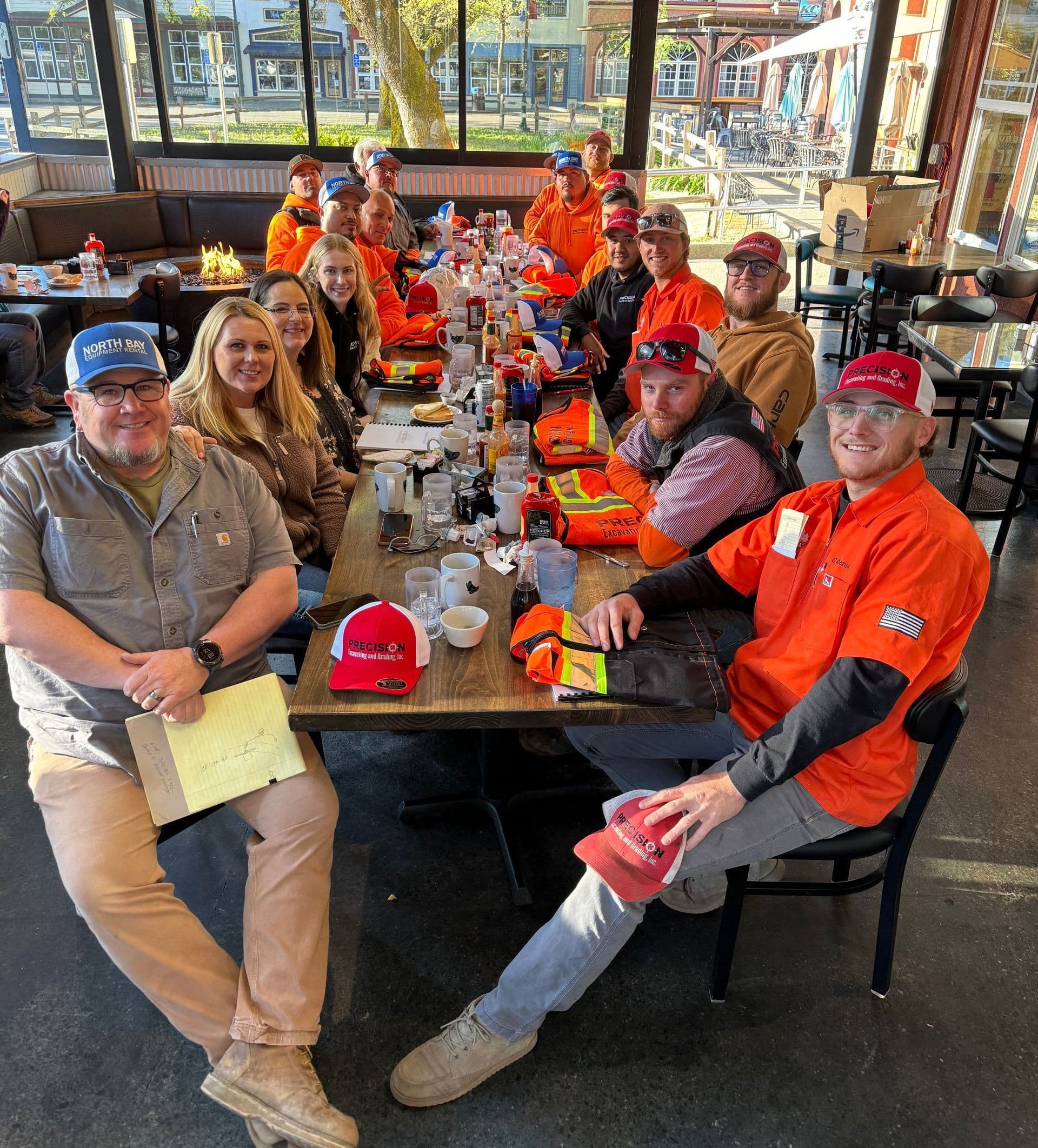 Precision Excavating team